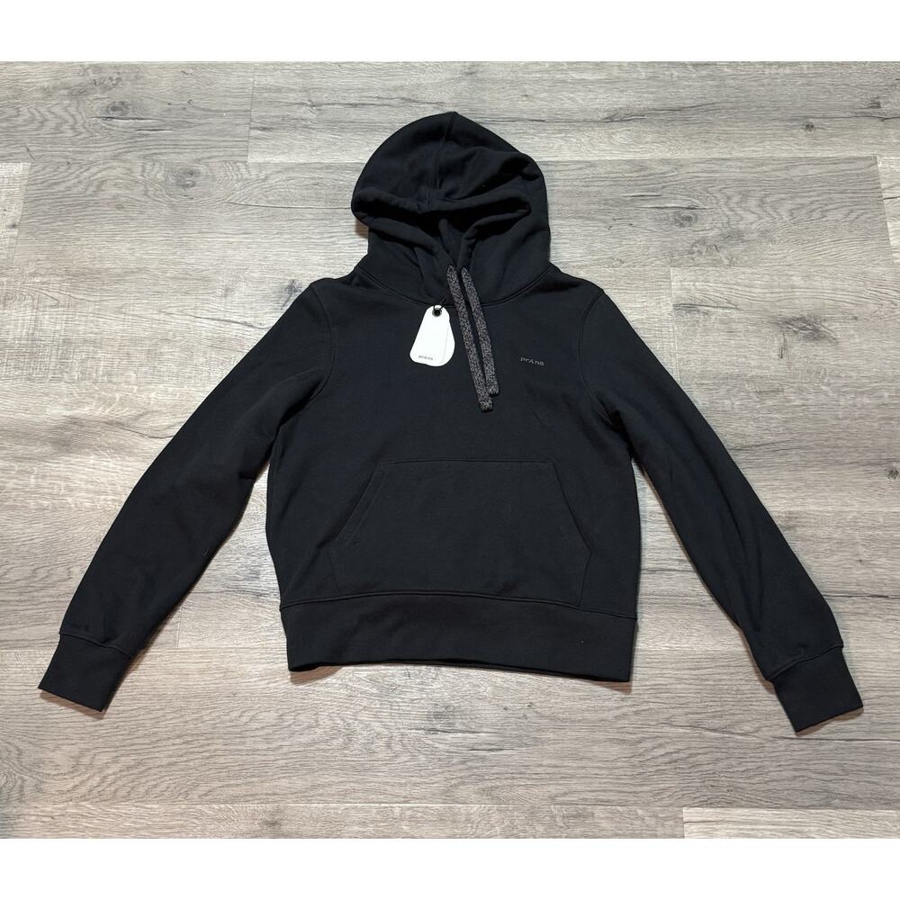 NWT prAna Women’s Everyday Hoodie Sweatshirt S Black Pullover